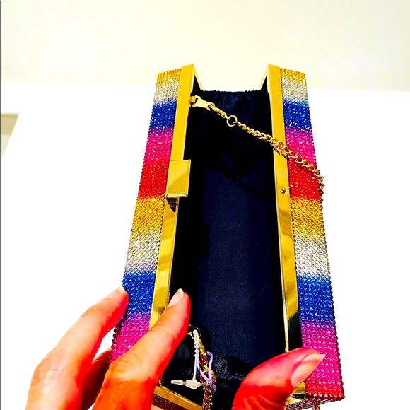Brand new JILL & ALLY Rhinestone Embellished Convertible Clutch - Picture 7 of 7